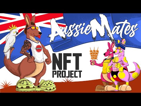 Aussie Mates NFT Project - Mates Helping Mates! Get yourself a Roo 🦘and access unique content 🦘