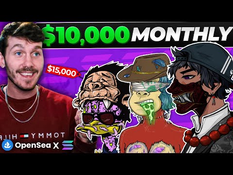 How To Make $10,000 A Month Trading NFTs | NFTs TO BUY NOW FOR APRIL! (1000 SOLANA CHALLENGE)