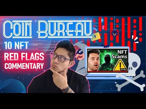 10 RED FLAGS for NFTs by COIN BUREAU - COMMENTARY VIDEO