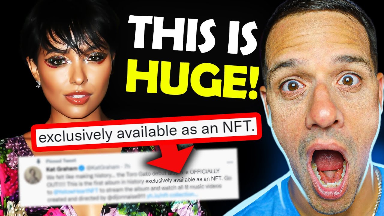 Kat Graham IS CHANGING THE NFT SPACE FOREVER!! Album EXCLUSIVELY released as nft!!