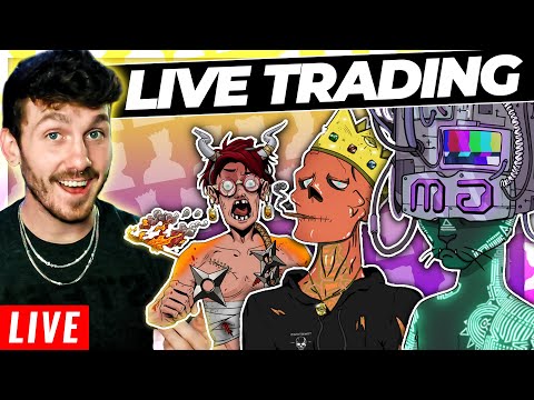 FINDING THE NEXT 100X SOLANA NFT! | LIVE TRADING NFTs TO PAY OFF DEBT! JERZY NFT