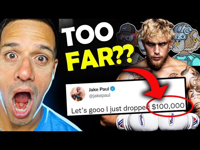 Jake Paul RETALIATES against Tommy Fury by doing this in the NFT space... NFTs for beginners..