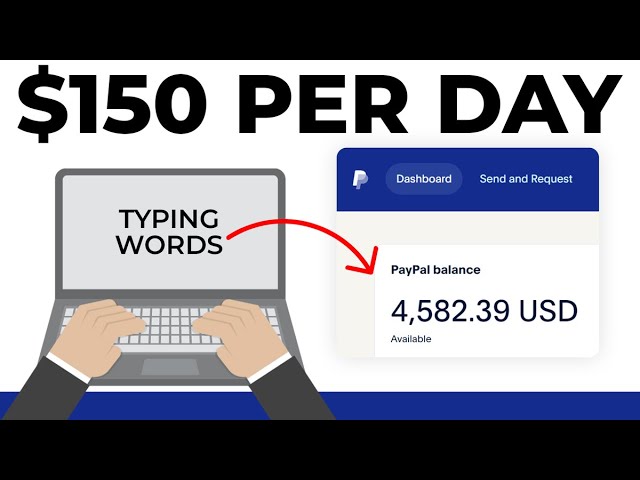 Earn $150 Per Day Typing (Work from Home Jobs)